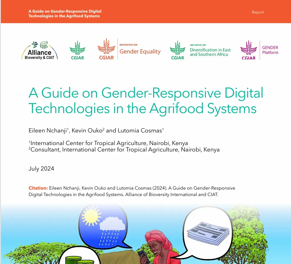 Gender-Responsive Digital Technologies in the Agrifood Systems
