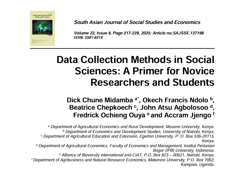 Data Collection Methods Report
