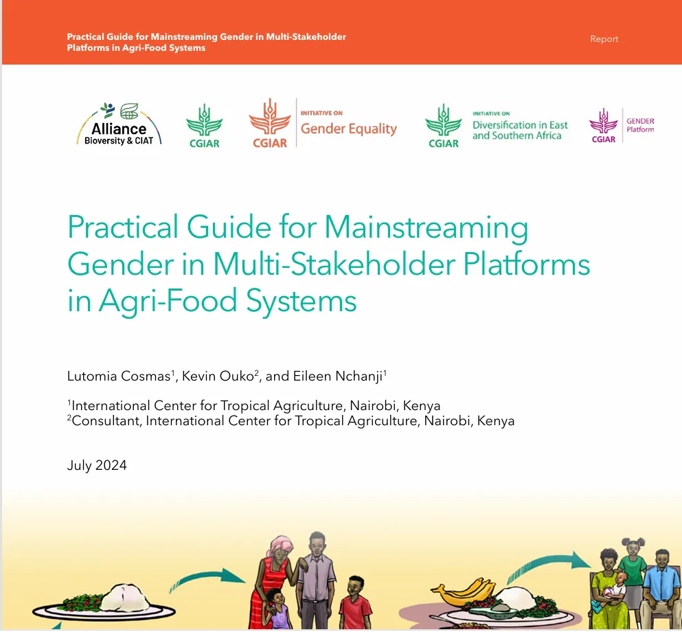 Practical Guide for Mainstreaming Gender in Multi-Stakeholder Platforms in Agri-Food Systems